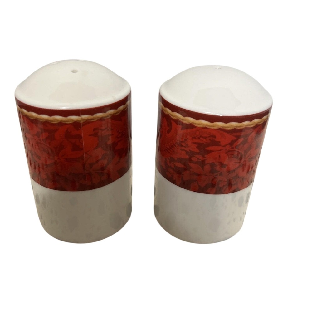 Hallmark Home Collection by Sakura Holiday Abundance Salt & Pepper Set - Picture 1 of 3